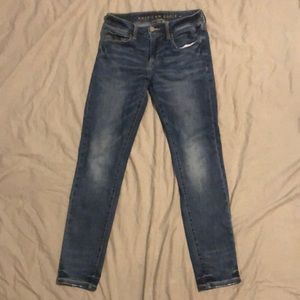 Blue American Eagle skinny jeans,Ne(x)t Level Flex